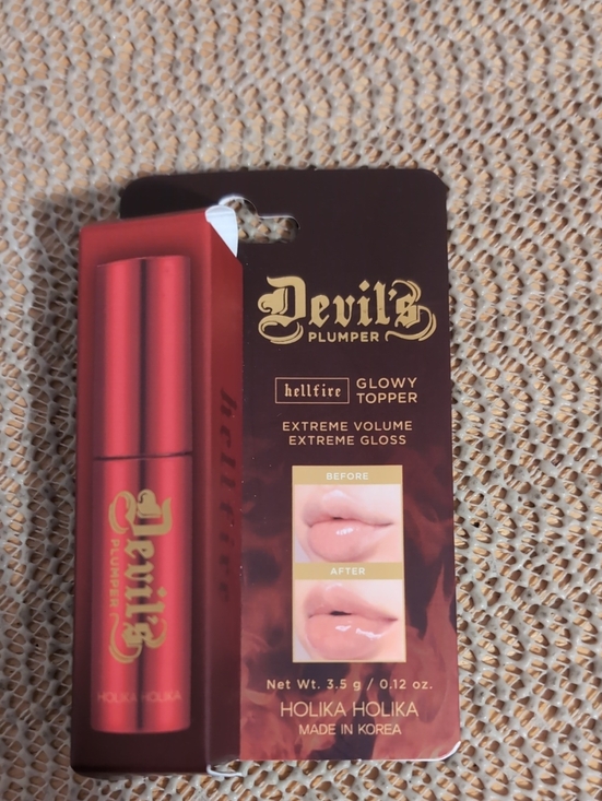 devil Other - Devil's Plumper Lip Gloss - Glowy Topper New